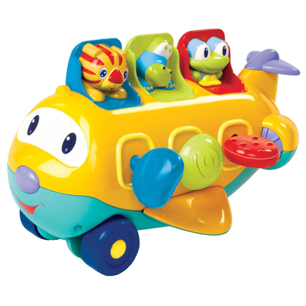 Bright Starts Pop-Up Characters Peek-A-Zoom Airplane