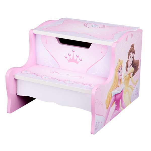 Disney Princess Step Stool With Storage
