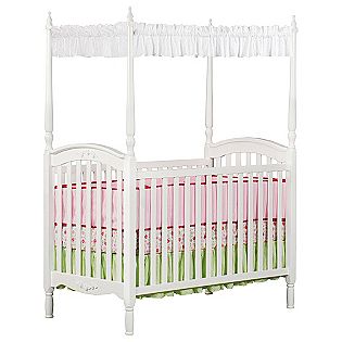 Baby Cribs  Canopy on Delta Children S Lil Princess Canopy Crib White  Sleep Tight At Kmart