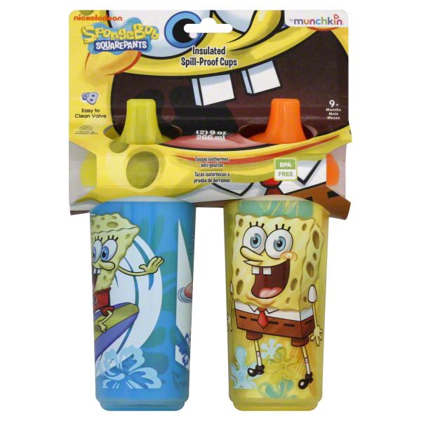 SpongeBob SquarePants Munchkin Spill-Proof