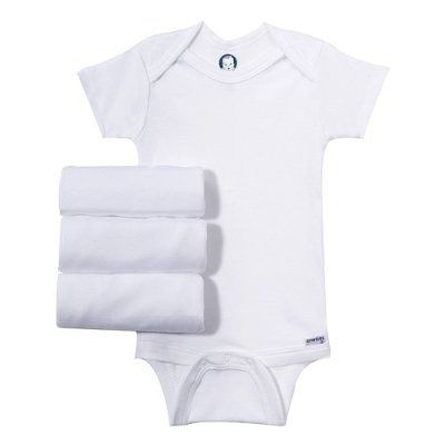 Gerber 4Pk Organic Onesies Size 0-3 Months 3 Snap Newborn at Kmart.com