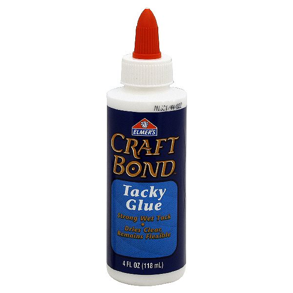 Elmer's Craft Bond Tacky Glue, 4 Fl Oz (118 Ml)