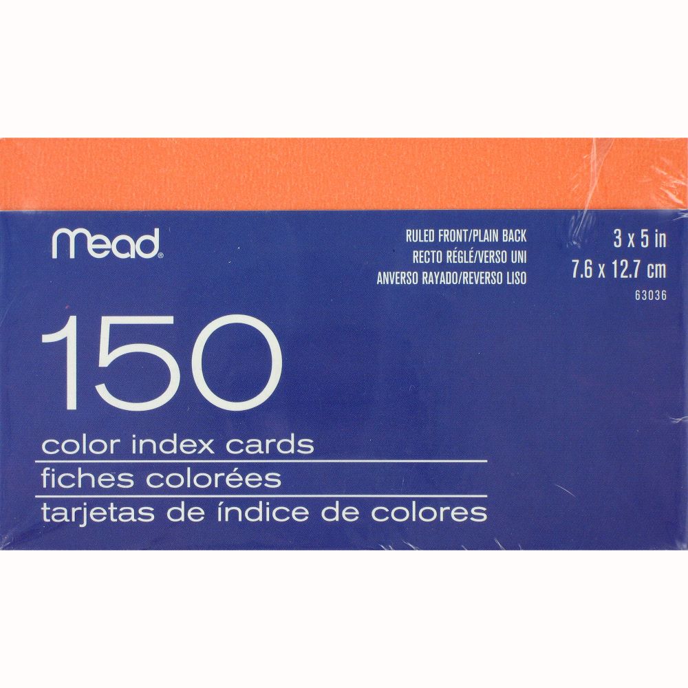Colored Index Tray 63036 Index Card Try 63036