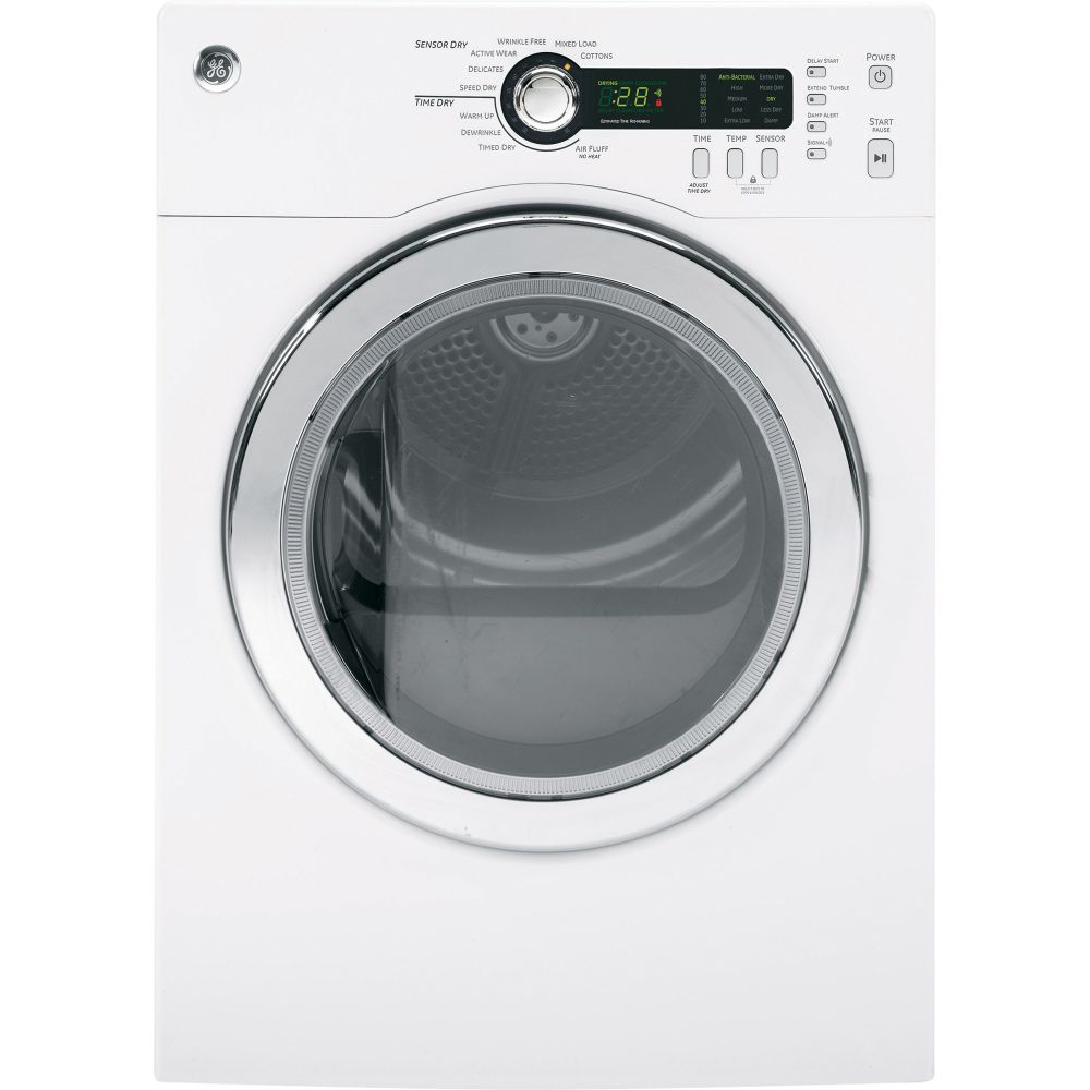 GE 4.0 cu. ft. Capacity 24" Frontload Electric Dryer (DCVH48)