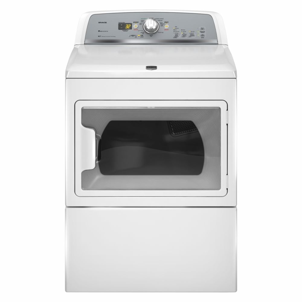 Maytag 7.4 cu. ft. Capacity Electric Dryer - White