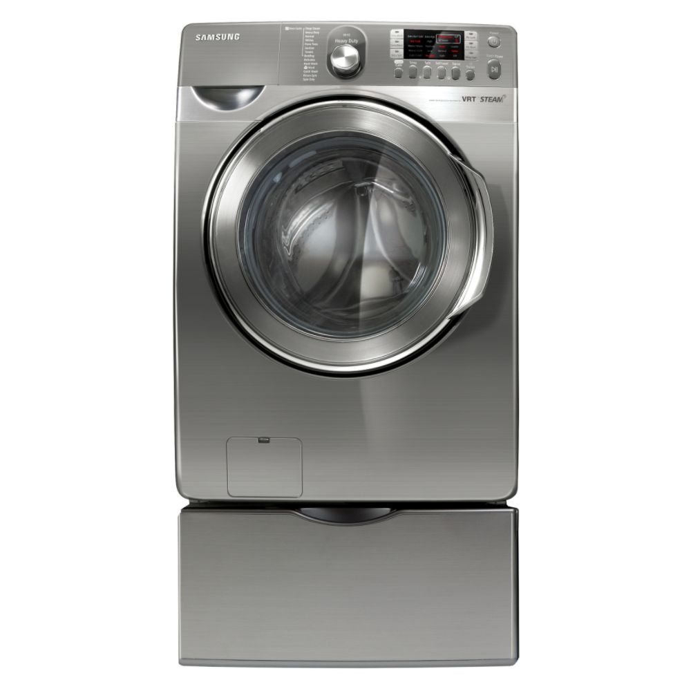 Samsung 3.9 cu. ft. Front-Load Steam Washing Machine (WF448AAP)