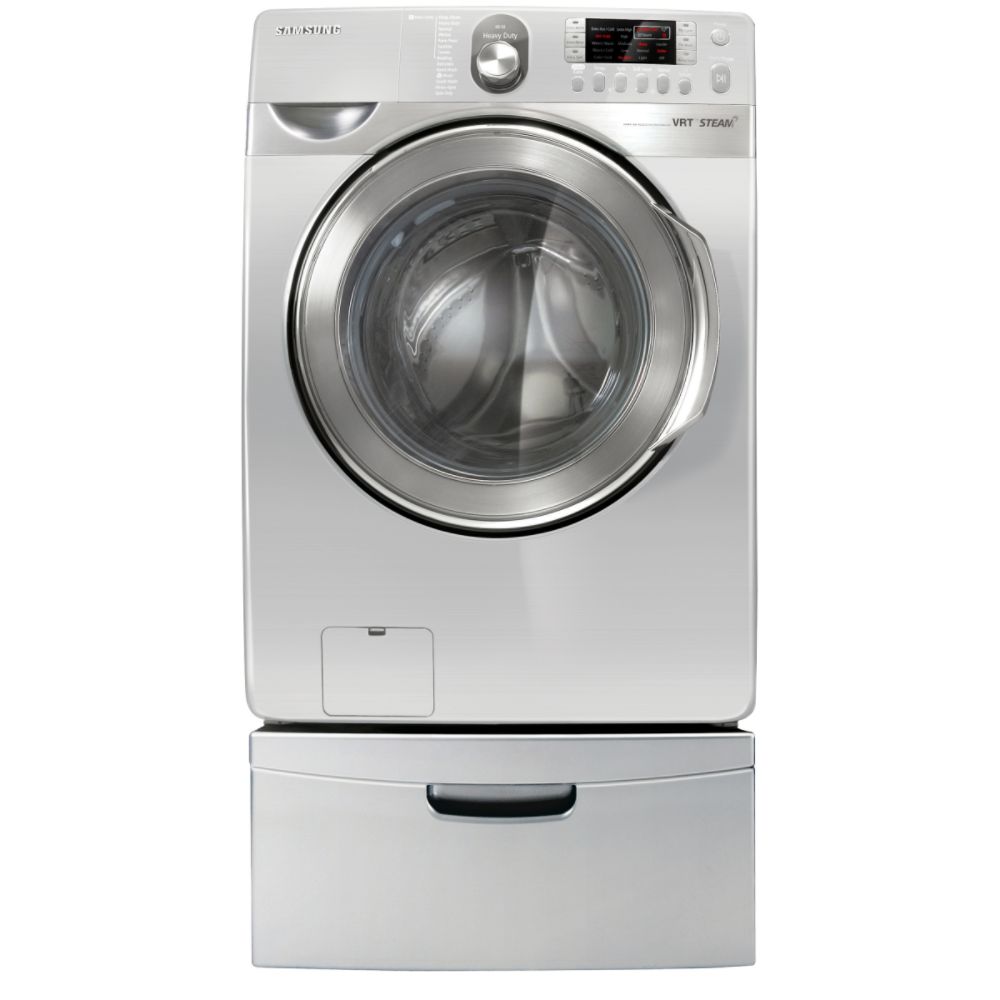 Samsung 3.9 cu. ft. Front-Load Steam Washing Machine (WF448AAW)