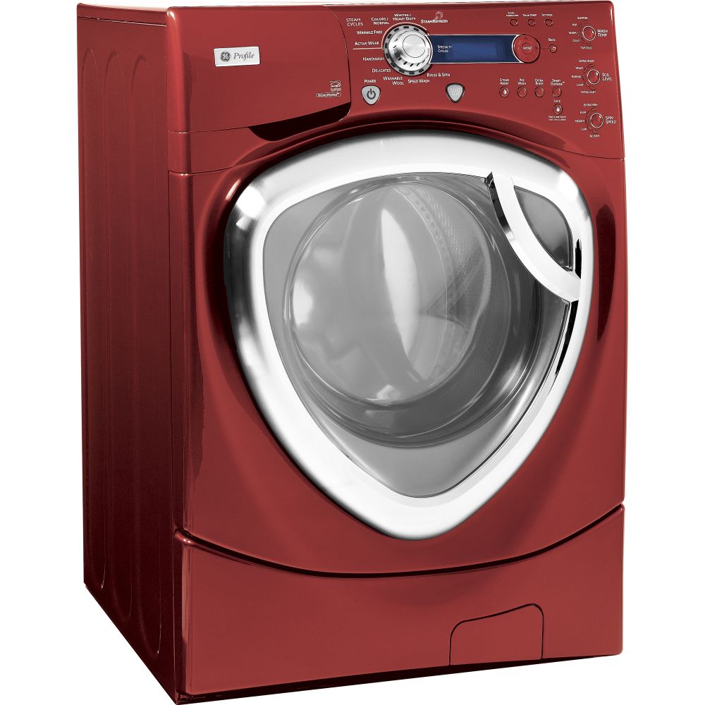 GE Profile 4.2 cu. ft. Front-Load Washing Machine w/ Steam Technology...