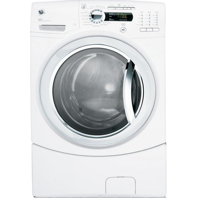 GE 4.1 cu. ft. Front-Load Washer w/ Steam (Model GFWS350)