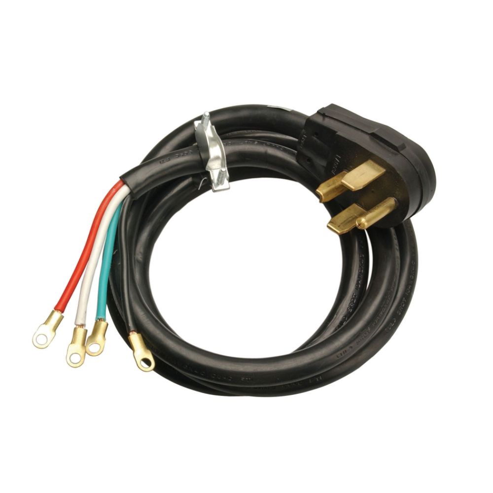 Sears 6 Foot, 4 Wire Electric Dryer Cord