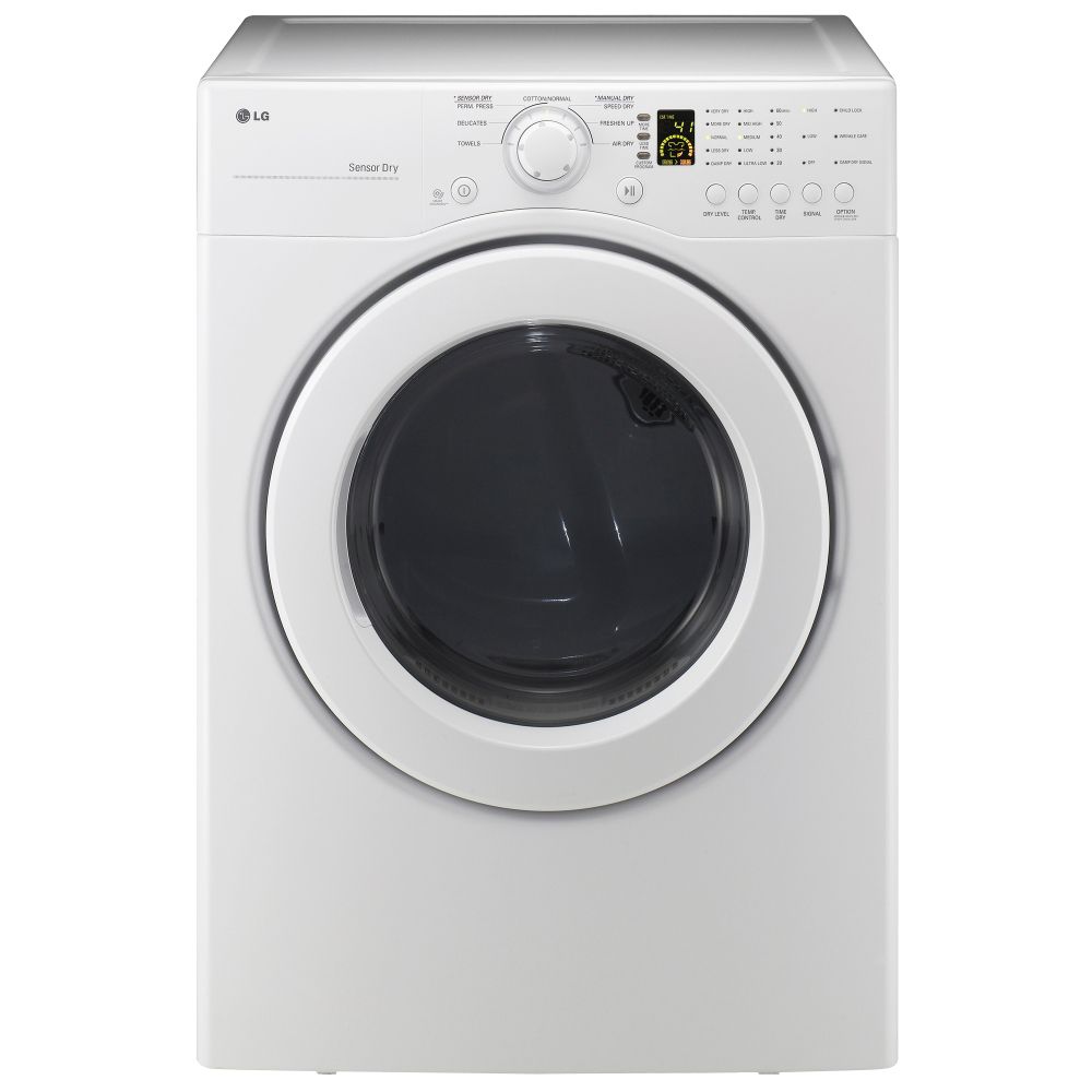 LG 7.1 cu. ft. Electric Dryer - White
