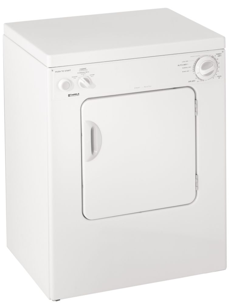 Kenmore 3.4 cu. ft. Electric Compact Portable Extra Large Capacity Dryer