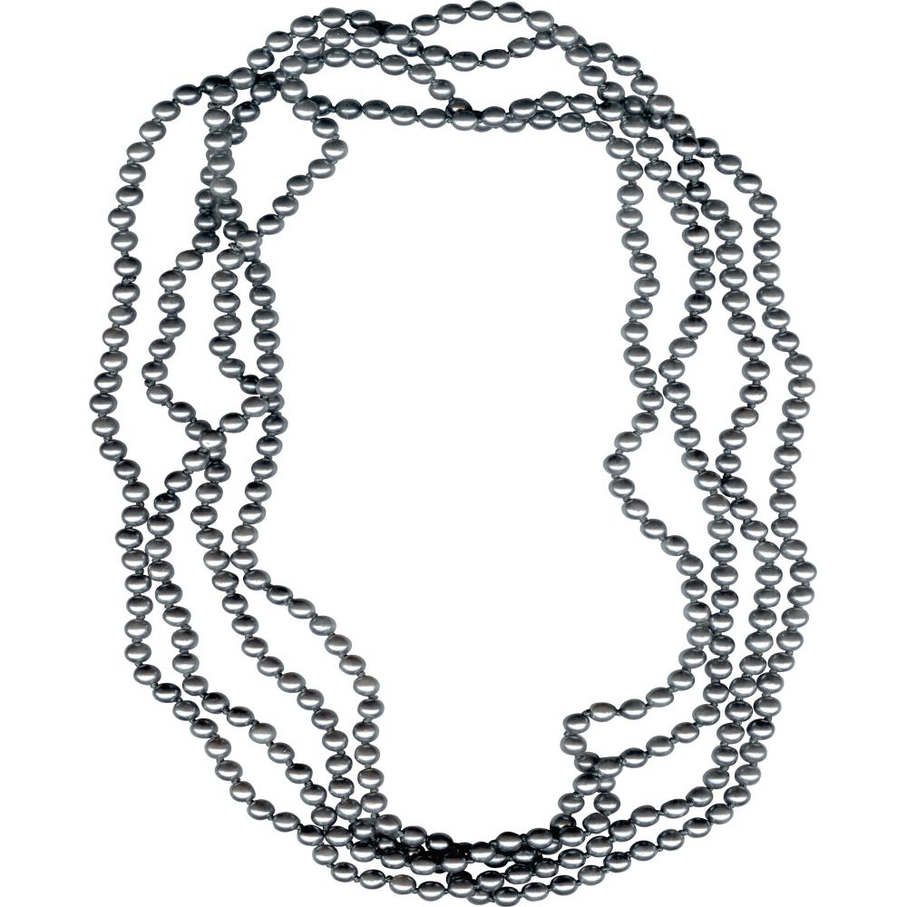 Accessories 100 Inch Gray Simulated Pearl Necklace at Kmart.com