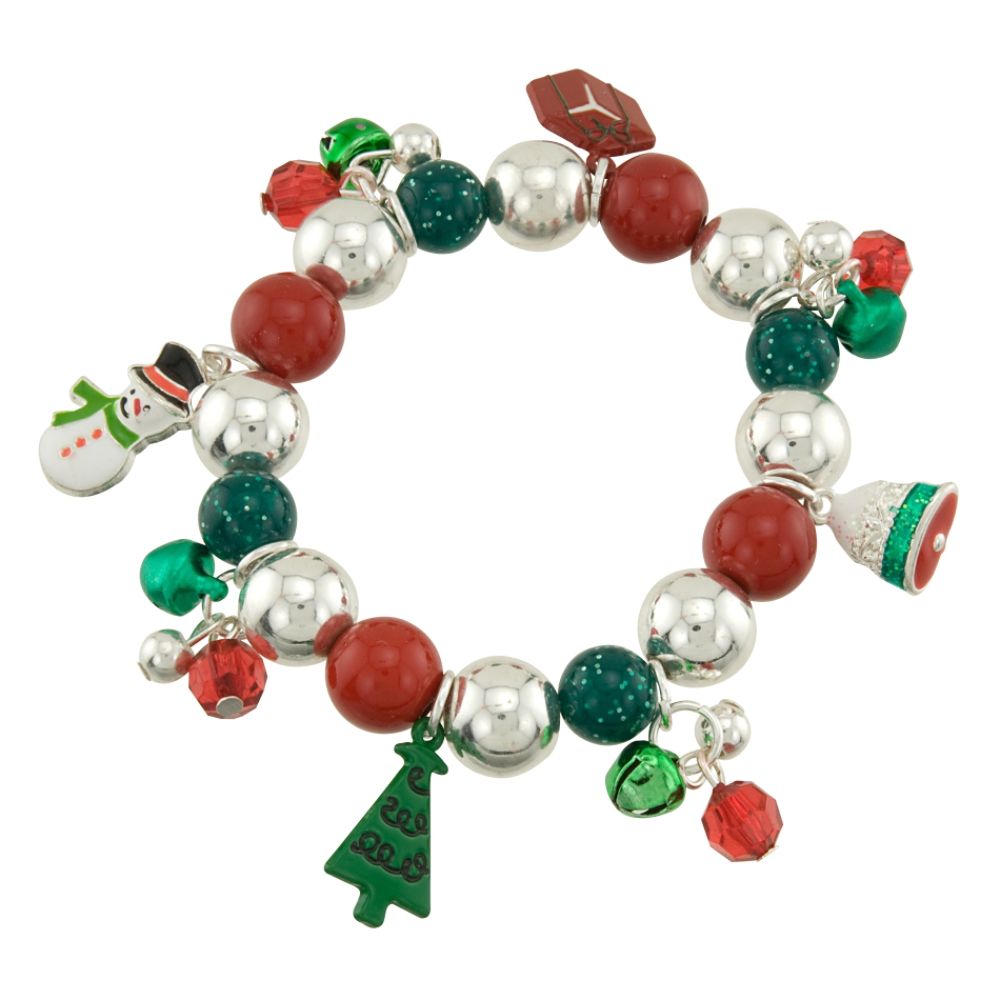 Red, Green Christmas Bracelet