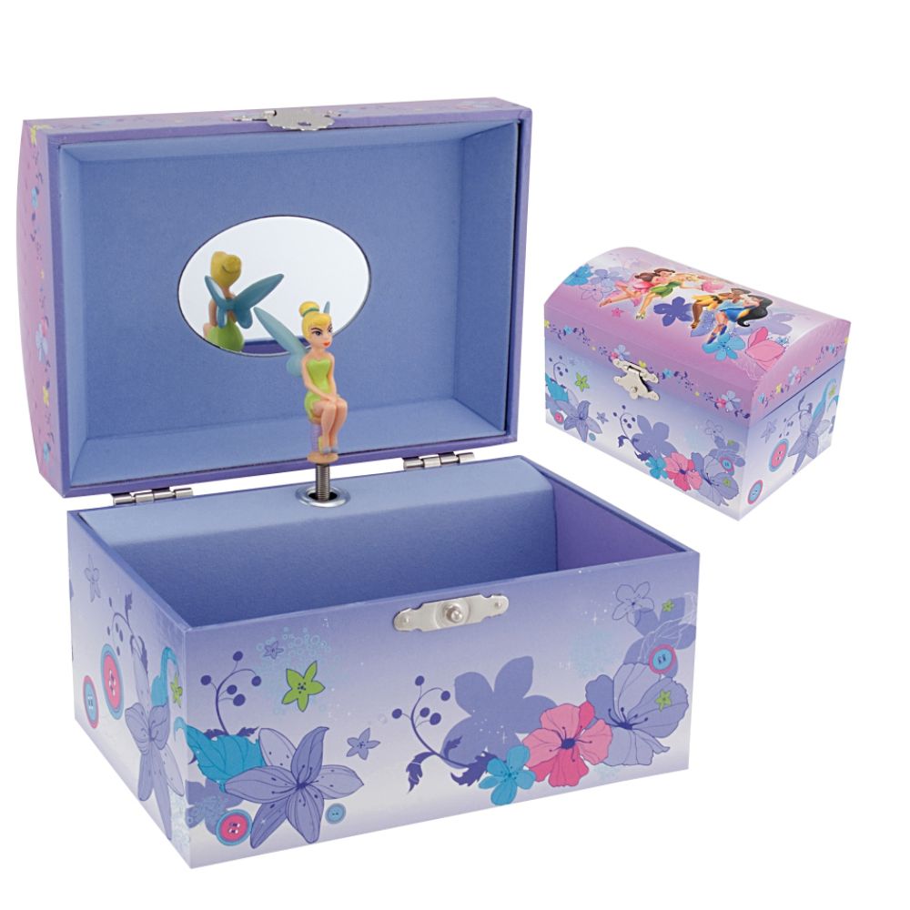 Disney Faries Jewelry Box - Purple