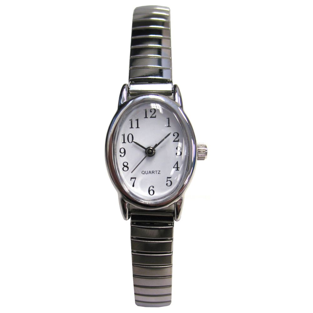 Silver Expansion Band Watch