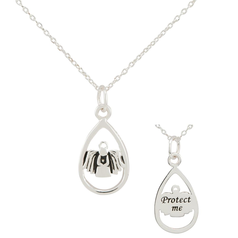 Sterling Silver Inspirational ''Angel'' Pendant