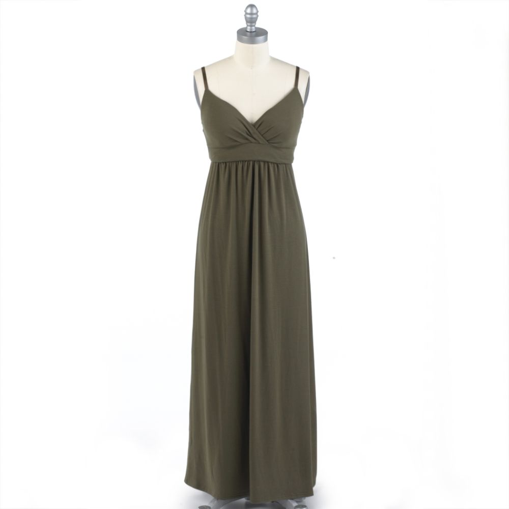 Piper & Blue Junior's Plus Long Maxi Dress