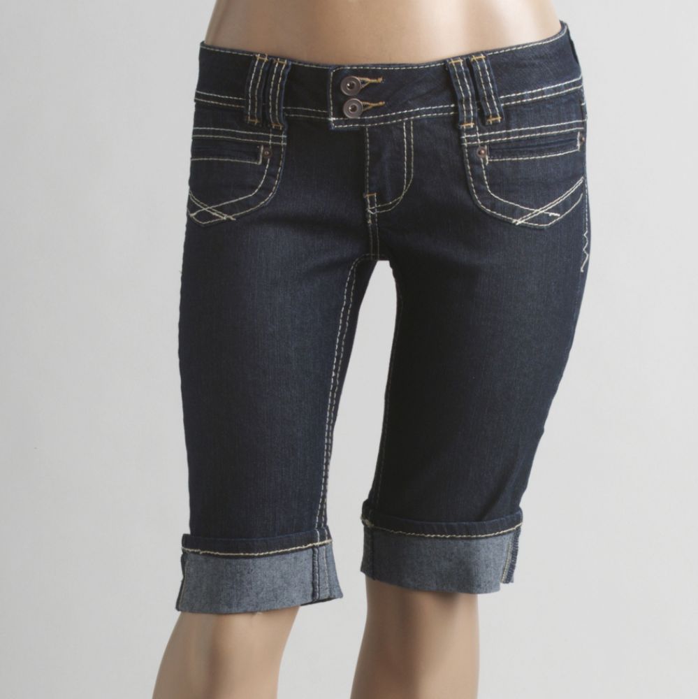 Piper & Blue Junior's Plus Porkchop Pocket Bermuda Shorts