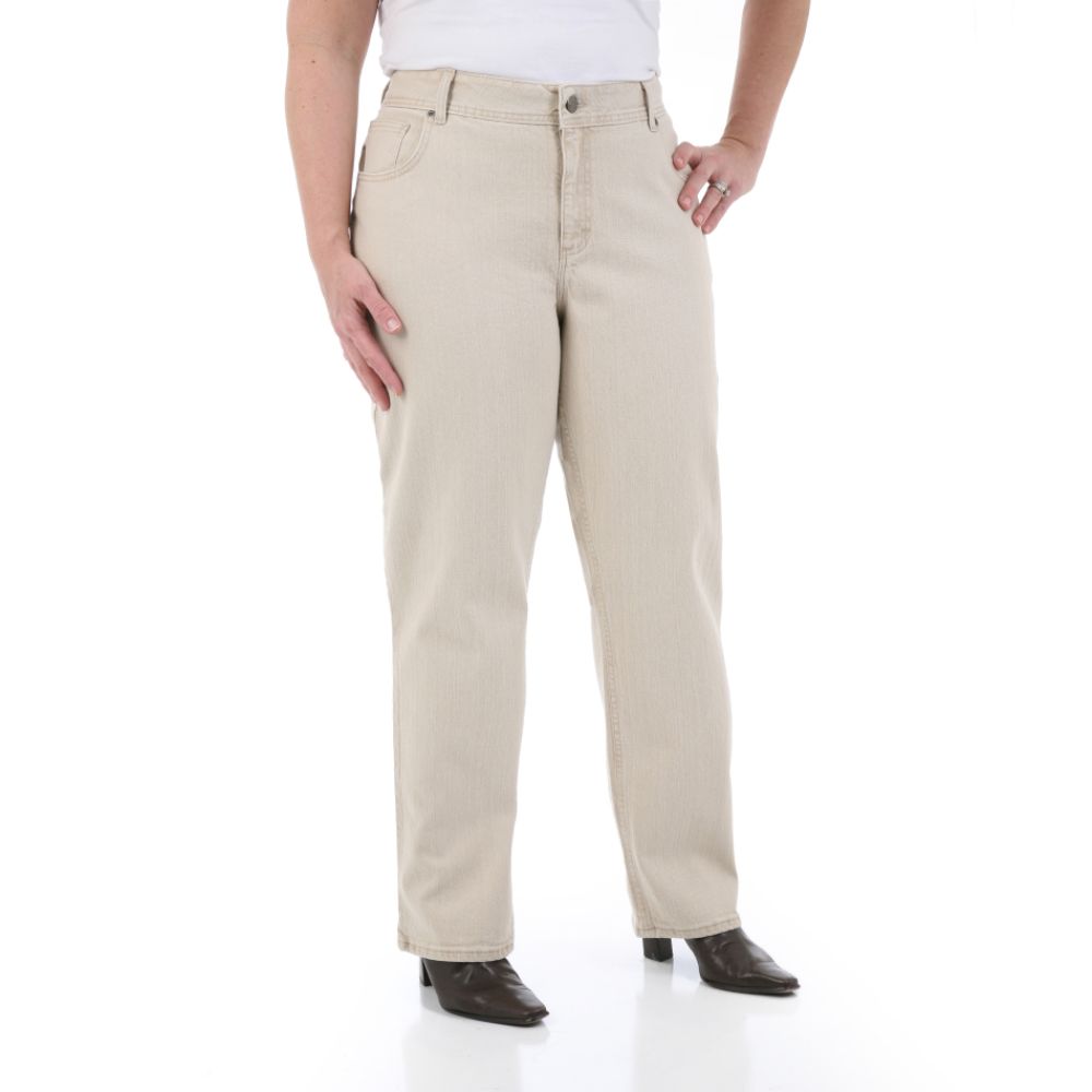 Rider Women's Plus Relaxed Fit Straight Leg Jeans