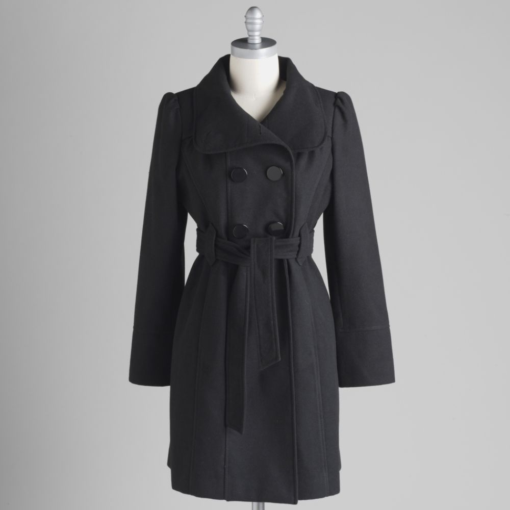 Attention Women's Double Breasted Trench Coat