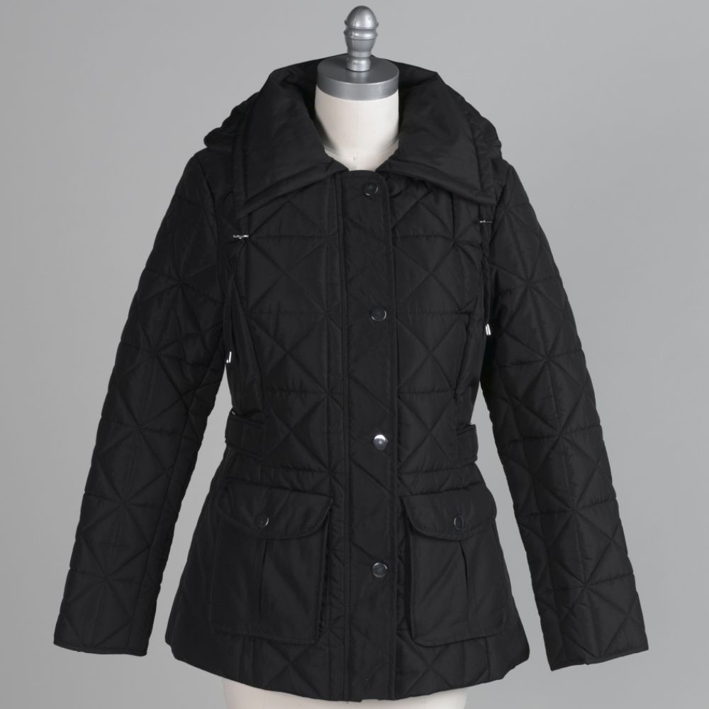 Jaclyn Smith Women's Hooded Puffer Jacket