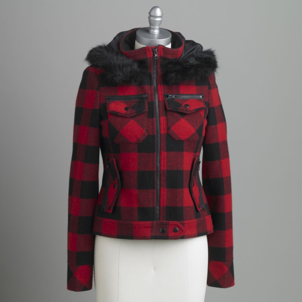 Route 66 Women's Plaid...