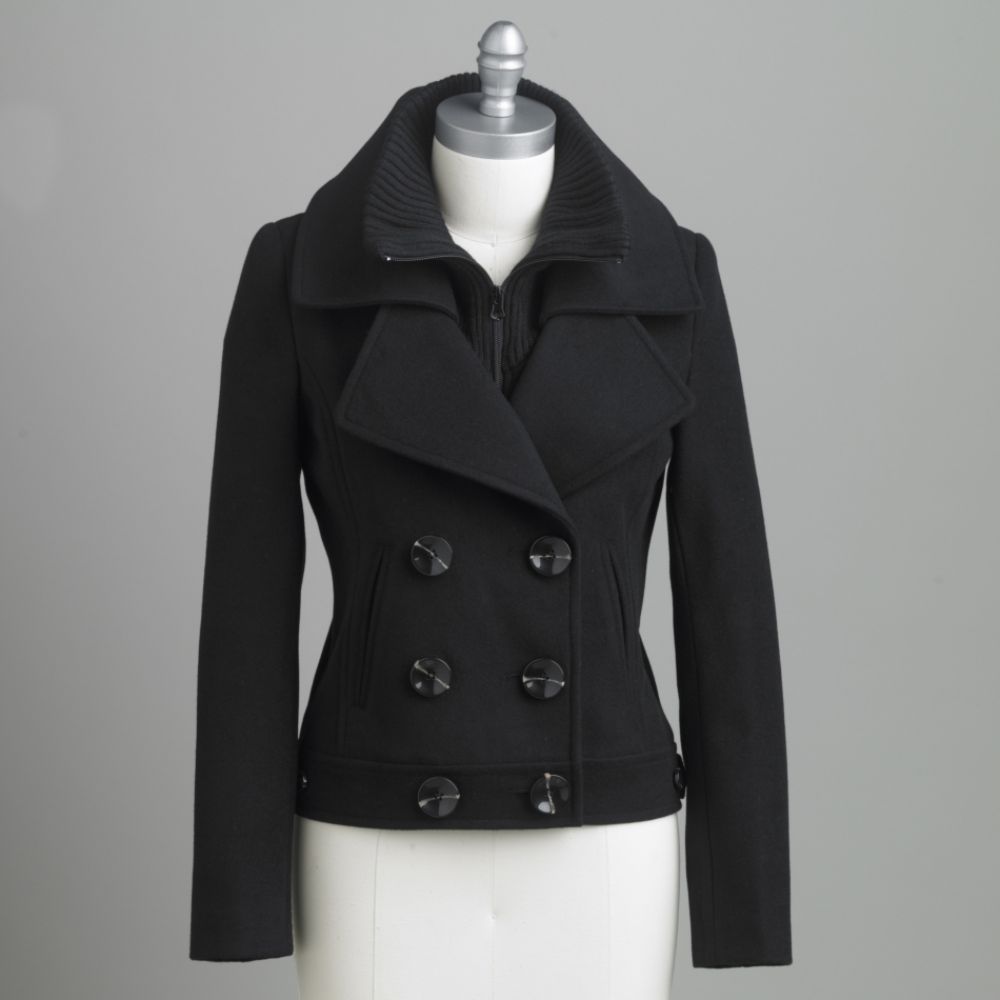 Route 66 Women's Double Breasted Bomber Jacket