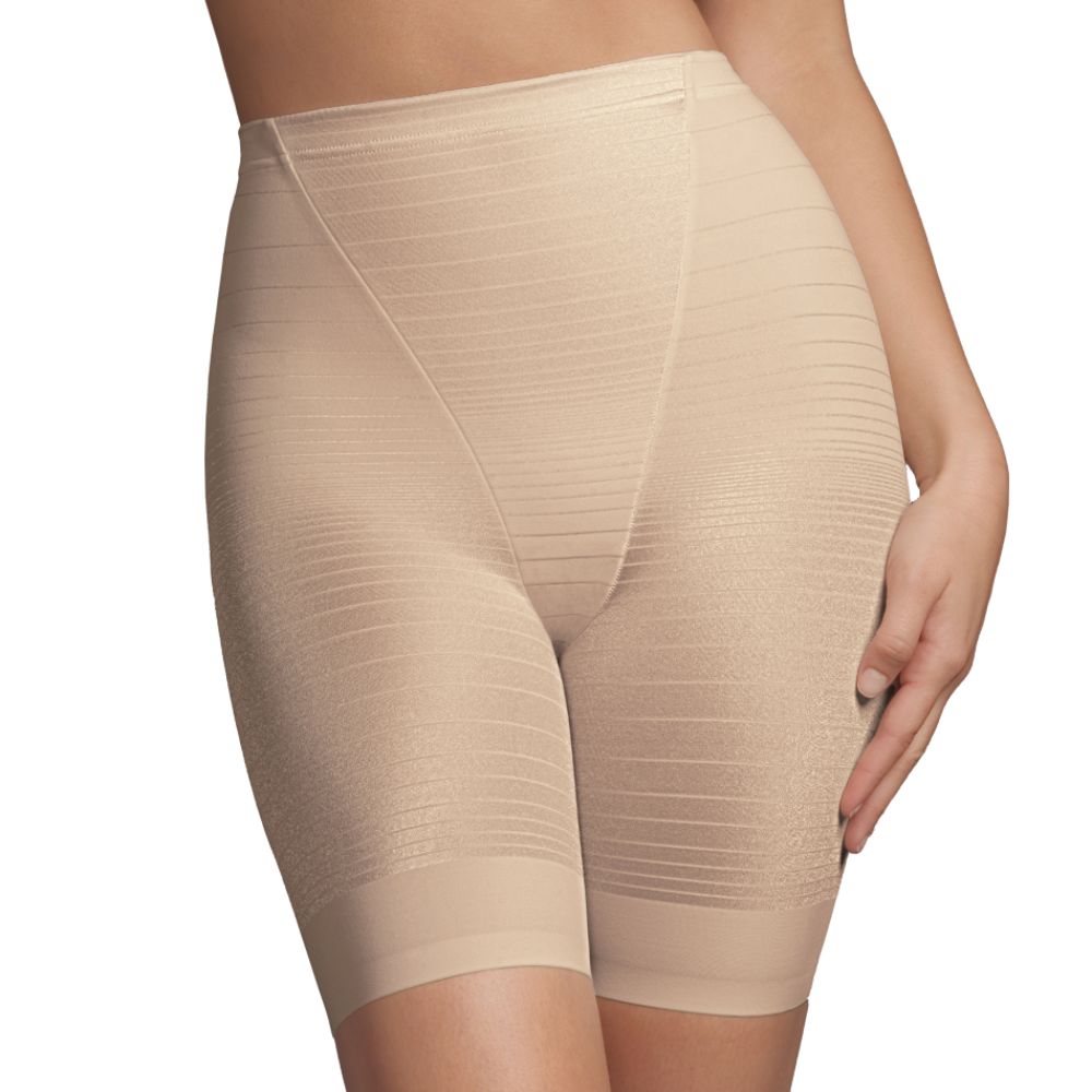 Inspirations Women's Microfiber Moderate Control Thigh Slimmer