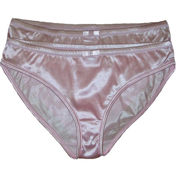 Pink K Women's 2-Pack Stretch Satin Bikini at Kmart.com