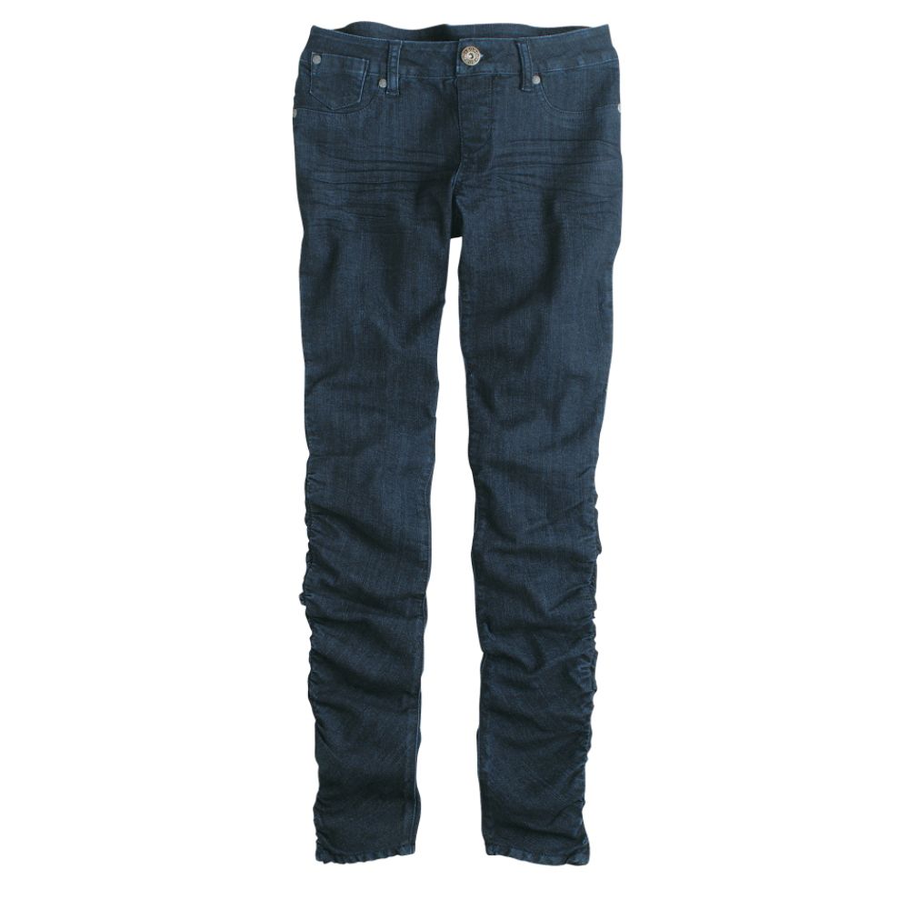 Bongo Junior's Plus Rouched Front Jeggings
