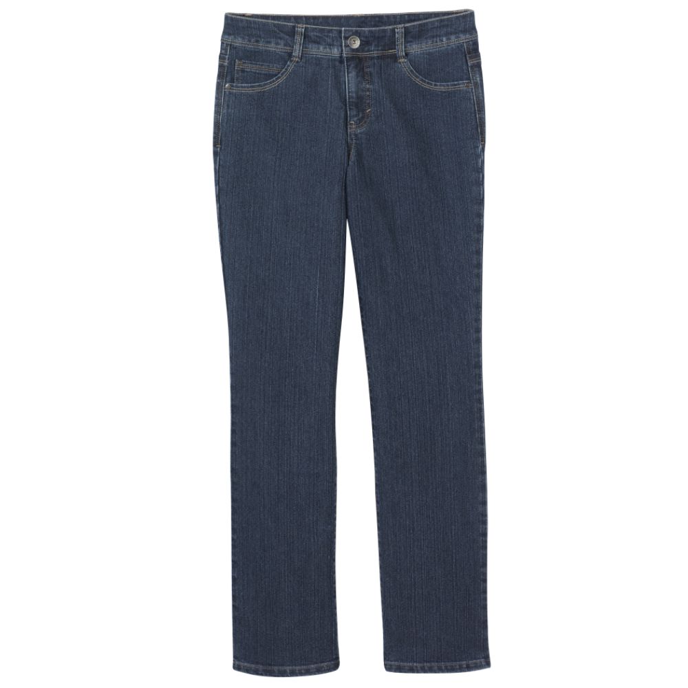 Basic Editions Women's Slimming Systems Straight Leg Jean at Kmart.com