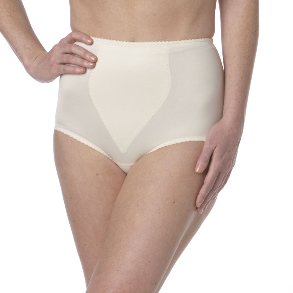 Hanes Women's 2 Pack Tummy Panel All Over Smoothing Brief