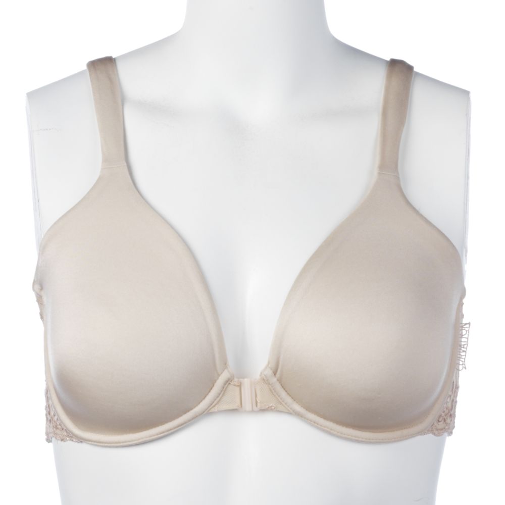 Curvation Women's Invisibly Smooth Posture Back Front Close Bra