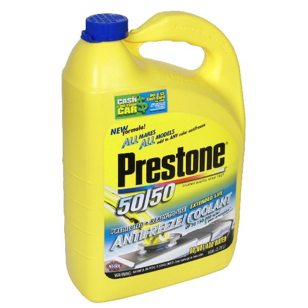 Prestone Antifreeze/Coolant, 50/50, 1 gal (3.78 l)