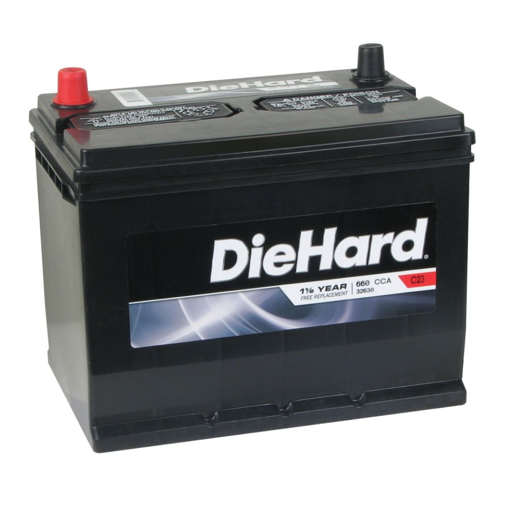 DieHard&nbsp; Automotive Battery, Group Size 124R (with exchange)