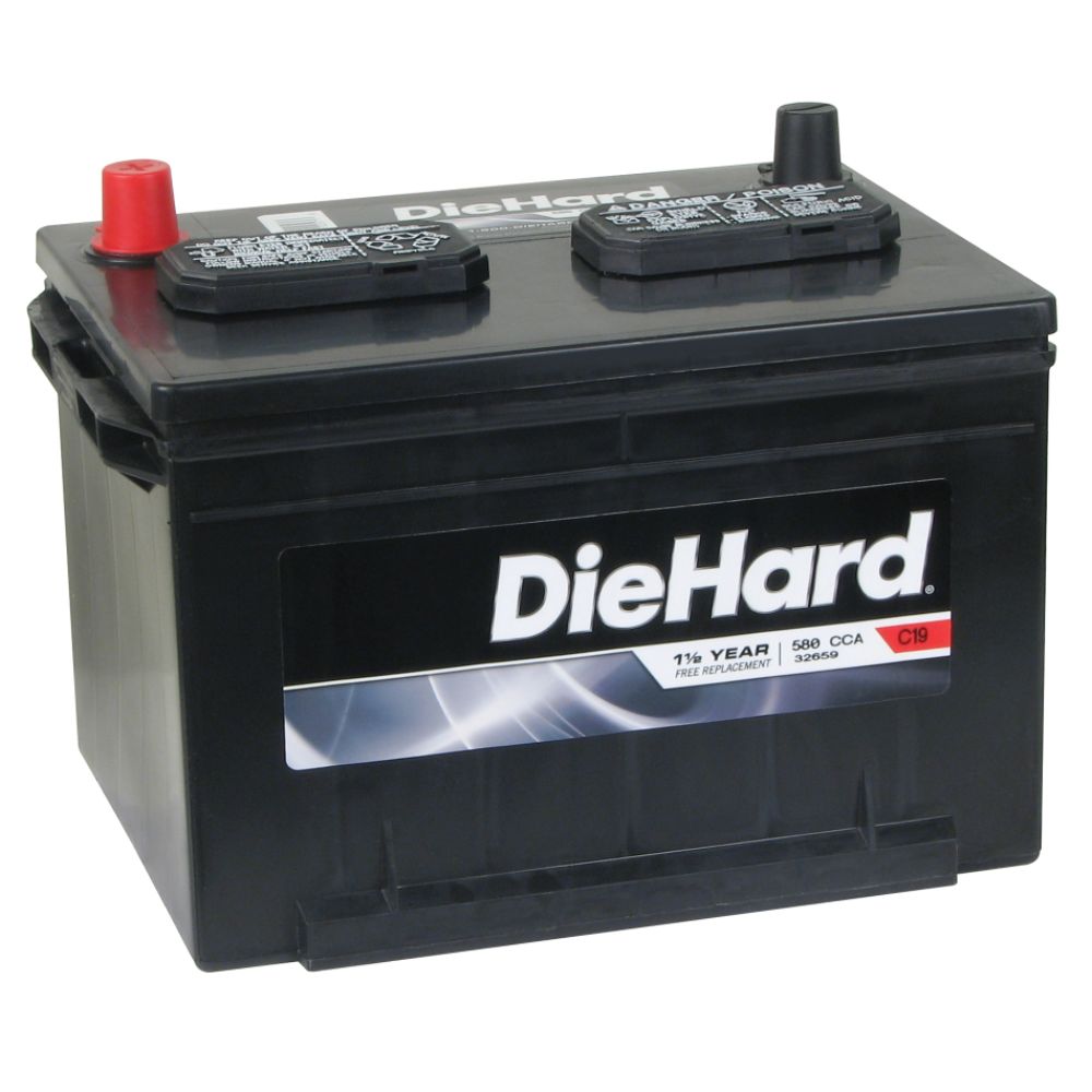 DieHard&nbsp; Automotive Battery, Group Size 58R (with exchange)