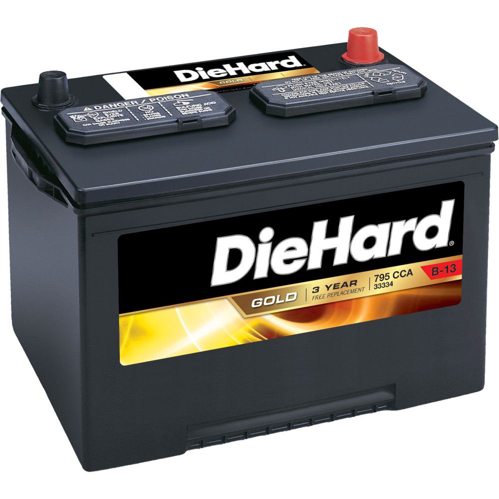 DieHard Gold Automotive Battery, Group Size 34 (with exchange) at Sears.com