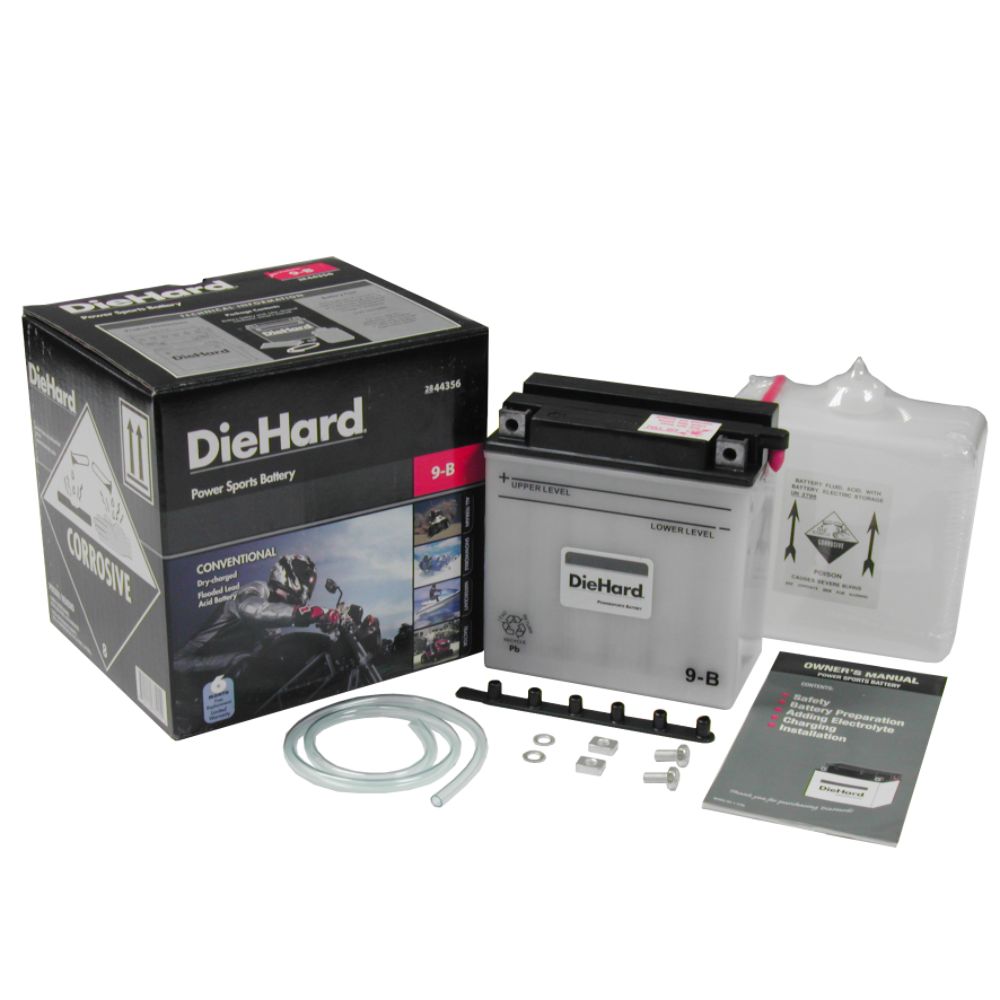 DieHard&nbsp; PowerSport Battery 9-B (with exchange)