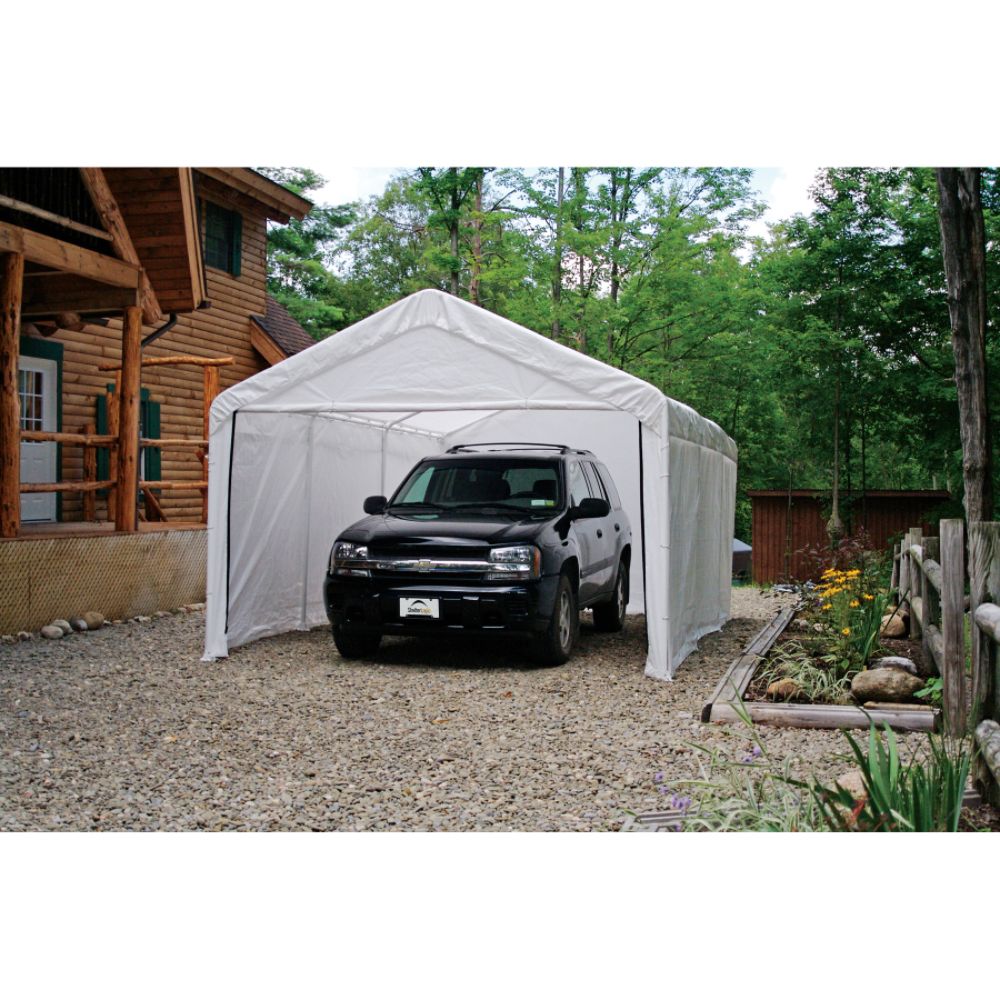 ShelterLogic 12x20 Canopy Enclosure Kit - White at Sears.com