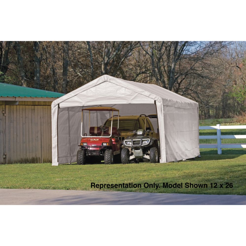 ShelterLogic 12x30 Canopy Enclosure Kit - White
