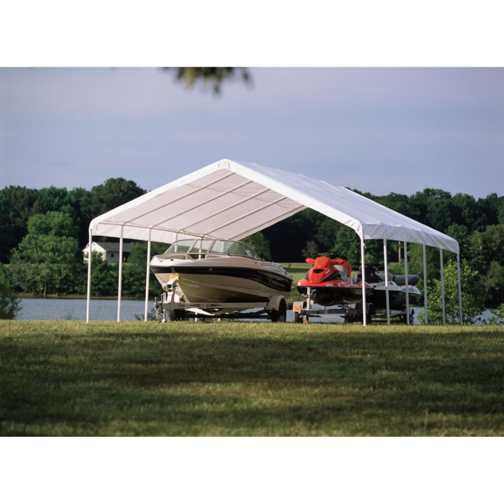 ShelterLogic 18x30 - 12 Leg Canopy - White