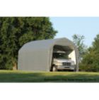12x28x11 HomeStead" Barn Shelter - Grey