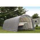 14x32x12 Round Style Shelter - Grey