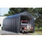14x44x16 Peak Style Shelter - Grey