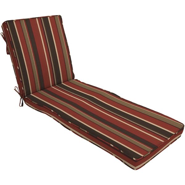 Arden Outdoor Patio High Back Chaise Lounge Cushion - Monserrat Y567380B-9K1