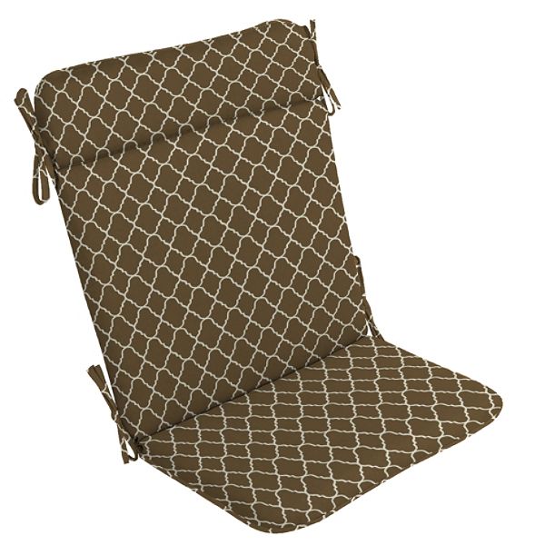 Arden Outdoor Patio Mid Back Chair Cushion - Pisa Cocoa Z525126B-9K1