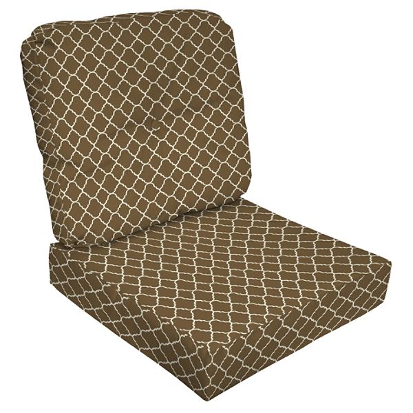 Arden Outdoor Patio Deep Seat Cushion Set - Pisa Cocoa Z525737B-9K1