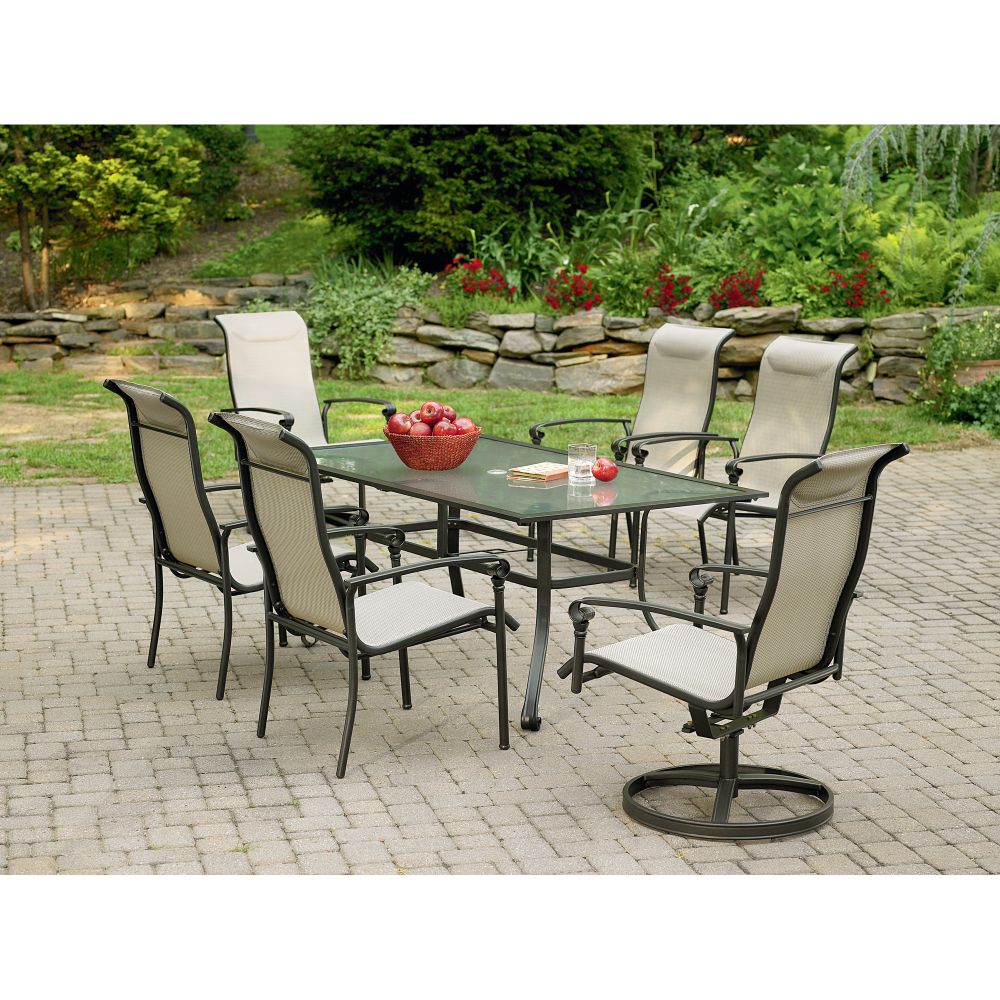 Essential Garden Ellison 4-piece Patio Chairs And 2 Rockers