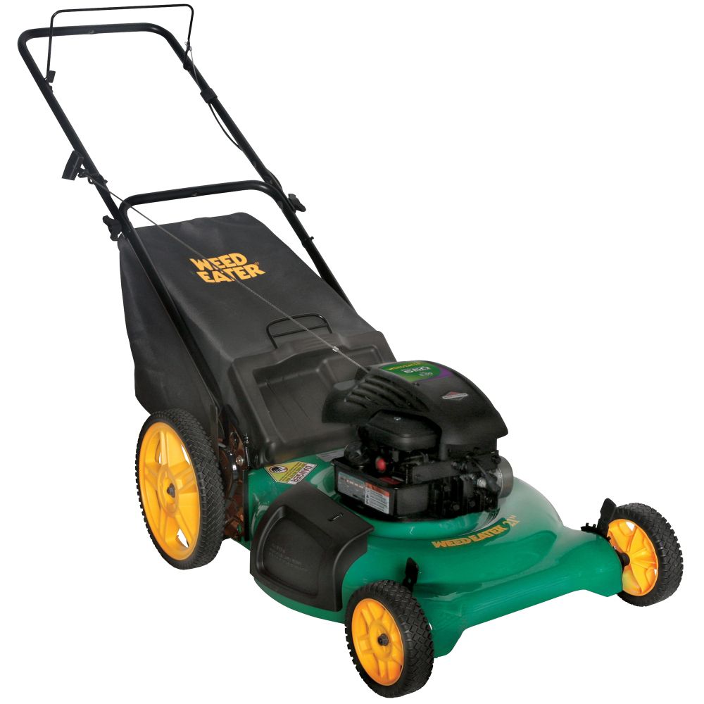 Weedeater 21'' Rear Bag Push Mower w/ Rear